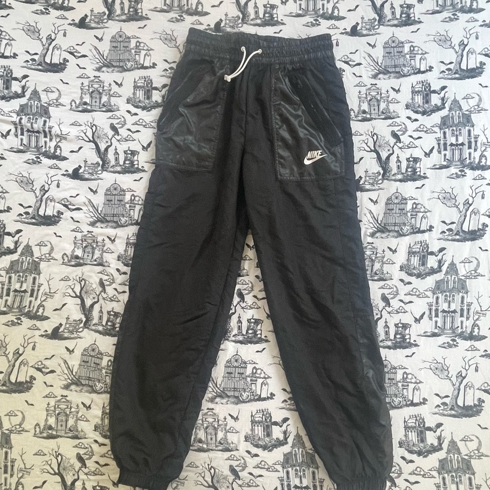 Nike Rebel Black Cargo Jogger Pants